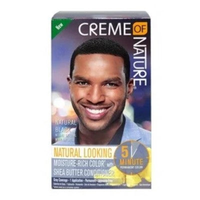 Creme of Nature Liquid Hair Color Men #1 natuurlijk zwart