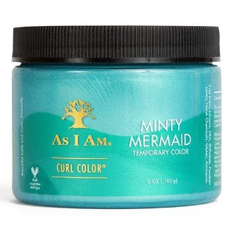As I Am Curl Color ™ Tijdelijke kleurengel - Minty Mermaid 6oz