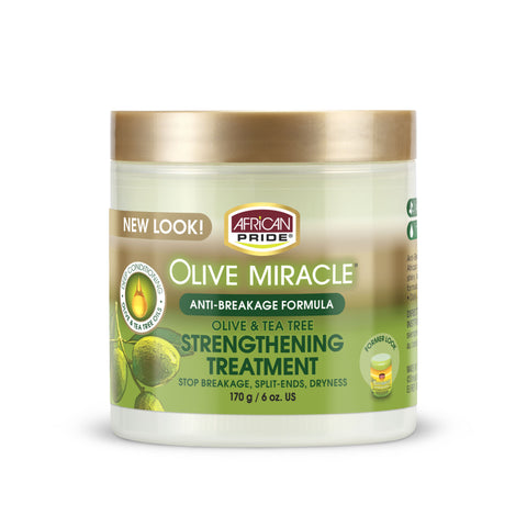 African Pride Olive Miracle anti-breakage versterking behandeling 170 gram