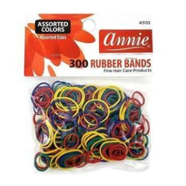 Annie rubberen bands kleur 300 pc's