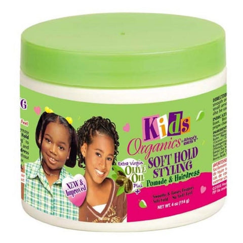 Afrika's beste Kids Organics Soft Team Styling Pamade & Hairdress 4 oz