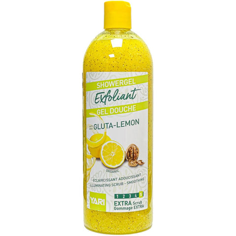 Yari Exfoliant douchegel gluta-Lemon 1000 ml