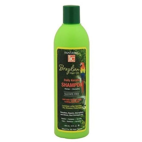 Fantasia IC Braziliaanse haarolie dagelijks keratin shampoo 355 ml