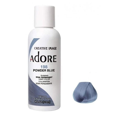 Adore semi permanent haarkleur 198 poederblauw 118 ml
