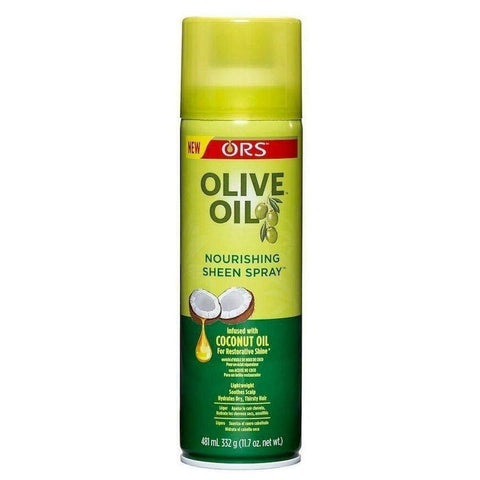 Ors olijfolie voedende glans spray verzonken kokosolie 11,5 oz